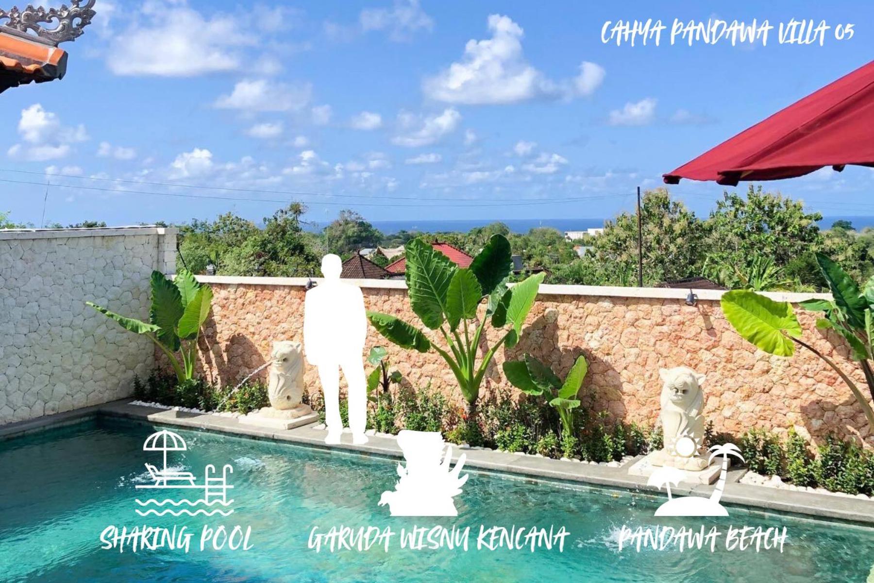 Cahya Pandawa Villa 5 Унгасан Экстерьер фото